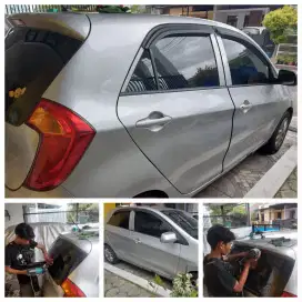 kaca film mobil berbagai merk bebas pilih kegelapan