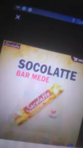 Makanan socolatte aceh coklat bar mede 25 gram g