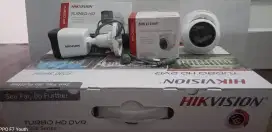 Paket Lengkap CCTV 2 Camera HIKVISION 2 mp