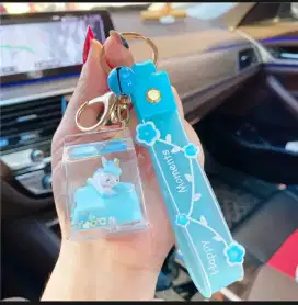 Gantungan kunci little pony warna ungu