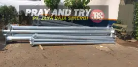 Tiang PJU hot dip galvanize