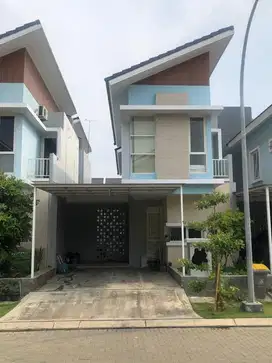 rumah bangunan baru 2 lantai diharapan indah cluster Lavesh