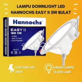 Lampu LED Downlight Plafon Hannochs EASY II IBR 5 Watt