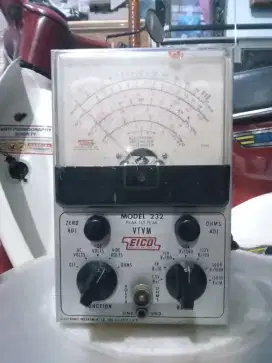 EICO 232 VTVM vintage Vacuum.Tube Voltmeter/ Ohmmeter kit klasik rare