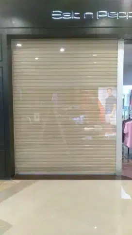 Perbaikan rolling door mall Gandaria Kebayoran Lama