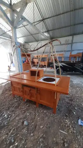 Gerobak soto pikul gerobak soto Kudus gerobak gultik murah berkualitas
