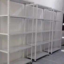 Rak besi 5 dan 4 susun 100x40x200cm Tebal Kokoh Bayar ditempat
 Depok