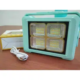 Lampu darurat solar panel super terang