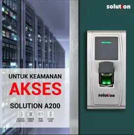Mesin Akses Door fingerprint dan kartu solution A200