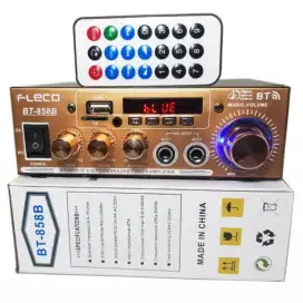 Amplifier bluetooth fleco Bt 858B full dual karaoke