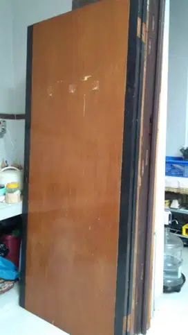 Daun Pintu dobel teakwood
