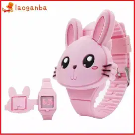 Jam tangan anak bunny rabbit kelinci lucu model terbaru keren langka