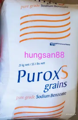 Purox S Grains/Sodium Benzoate Holland, bahan pengawet MAKANAN FOOD GR