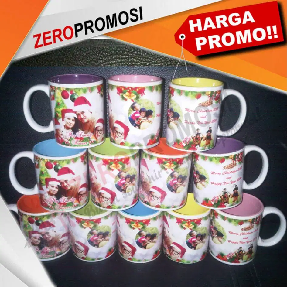 Souvenir Mug Acara Natal - Souvenir Anak Anak