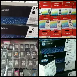 Dibeli dengan harga tinggi catridge baru/bekas toner,Canon,hp,Epson