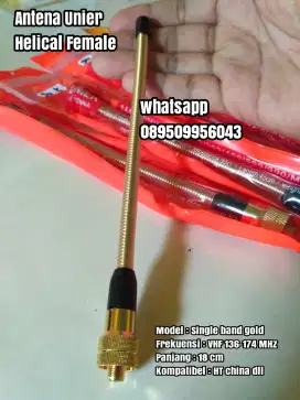 antena ht BaoFeng helical kuning