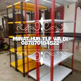 Rak Besi Siku Berlubang 5 Susun Berkualitas Terima Pesanan