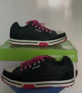 women karlene golf shoe / sepatu golf crocs