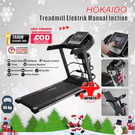 Temukan Alat Olahraga Treadmill Elektrik Hokaido Fitclass