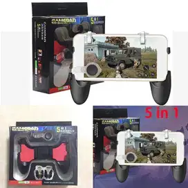 Gamepad 5 In 1 Combo Paket PUBG L1R1 L1 R1 Mobile Legend joystick