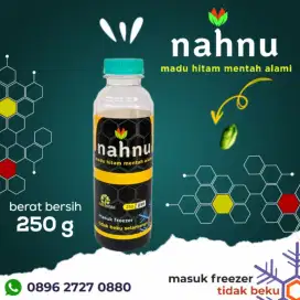 nahnu madu hitam mentah alami 250g,TIDAK PAHIT,mentah, alami