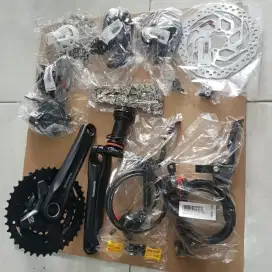 [GROUPSET] Shimano ALIVIO M3100 3x9 spd complete