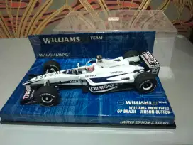 1/43 Diecast Minichamps Williams BMW FW22 GP Brazil Jenson Button