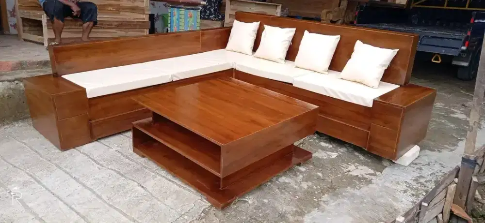 Kursi Tamu Box Jati Tua