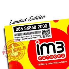 Nomor Cantik Indosat im3 AUTO 2000 RAPI TERBAIK