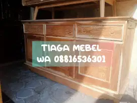 Meja tv kayu jati di Yogyakarta