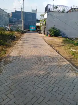 Tanah Kavling Siap Huni dekat pondok Ar Rohmah Dau. Jalan paving mobil