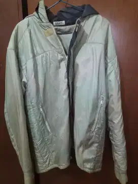 Jaket udara dingin + water proof ukuran M merk ismaya