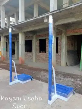 Tiang voli fortebel 1set fre Jaring net