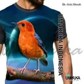 Obral Murah Kaos 3d fullprint Random2 - size XL