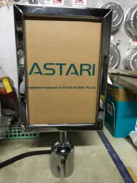 Frame Stainles A4 uk.23x31 cm untuk Tiang Antrian