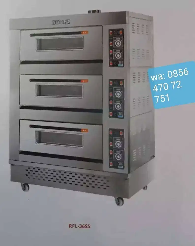 Oven Gas Getra RFL-36 SS Roti Baking