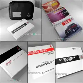 Buku Manual Book Mitsubishi Pajero Xpander Outlander Galant Lancer