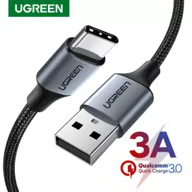 Ugreen USB 2.0 ke microUSB / Type C QC 3.0 18W 3A Panjang 1m Ori