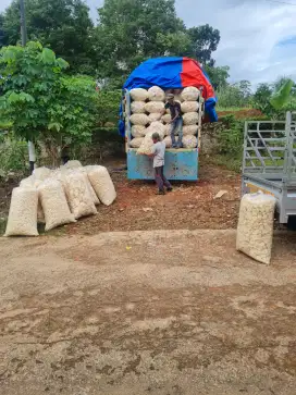 kerupuk kemplang palembang rasa ikan.