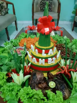 Tumpeng hias & Tumpeng mini