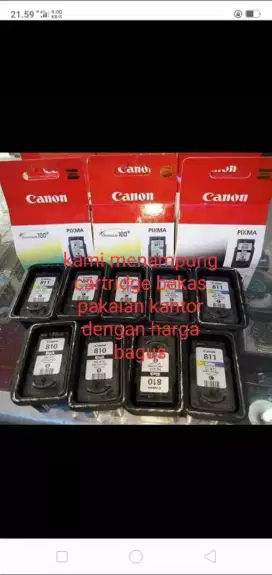 Beli cartridge bekas atau baru nya