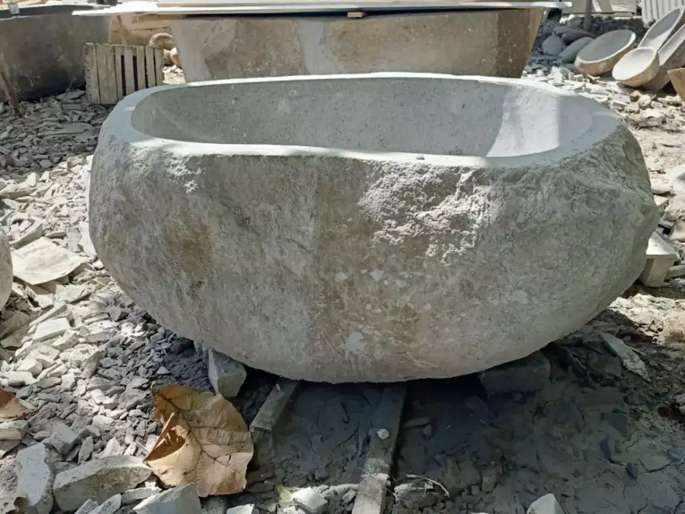 Dapat hadiah Gratis Kolam ikan hias batu alam