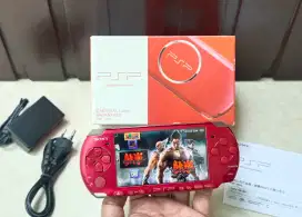 psp 3000 red mulus lengkap