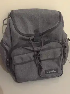 Babymoov essential changing bagpack smokey grey original