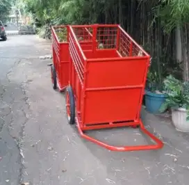 Gerobak sampah besi