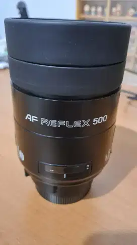 Lensa Minolta AF REFLEX500 f8