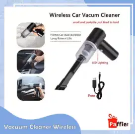 Vacuum cleaner wireless mini penyedot debu dan sampah