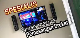 Pemasangan Breket TV led 22 inch -32 inch,,siap kerjakan