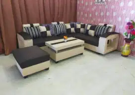 Sofa baru ruang tamu minimalis sudut dengan 1 puk