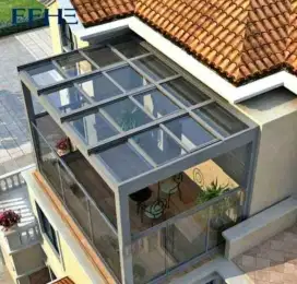 Canopy kaca 3917